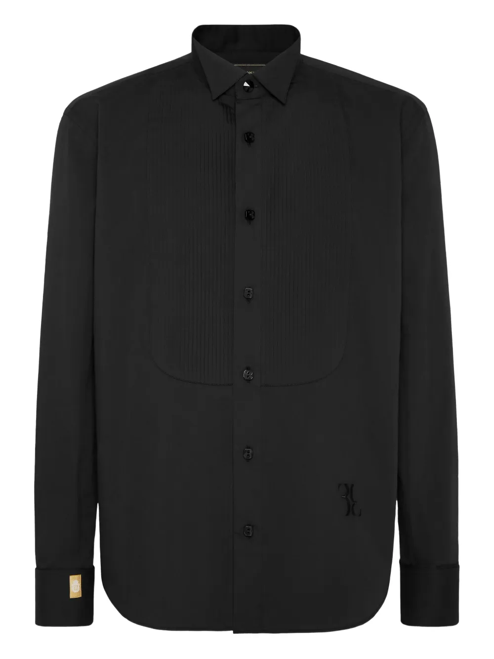 Billionaire cotton shirt | Black | Image 1