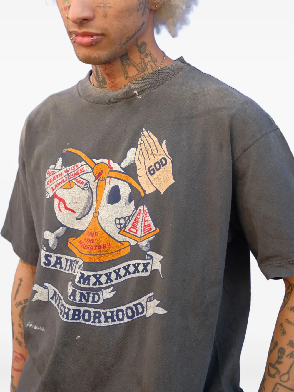 Neighborhood T-shirt in cotone | T-shirt e canotte | Image 3