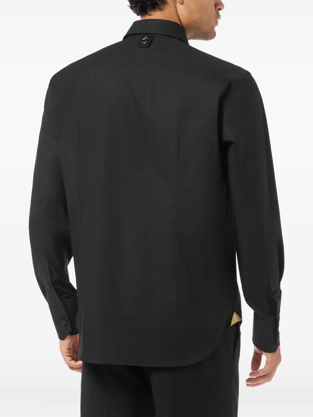Billionaire Embroidered Cotton Shirt In Multi