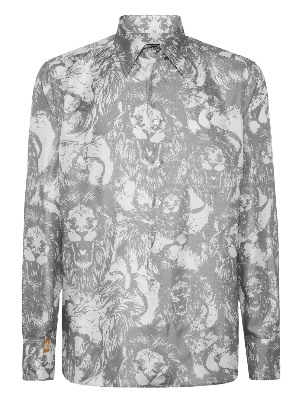 Billionaire T-shirt con stampa Lion - Bianco