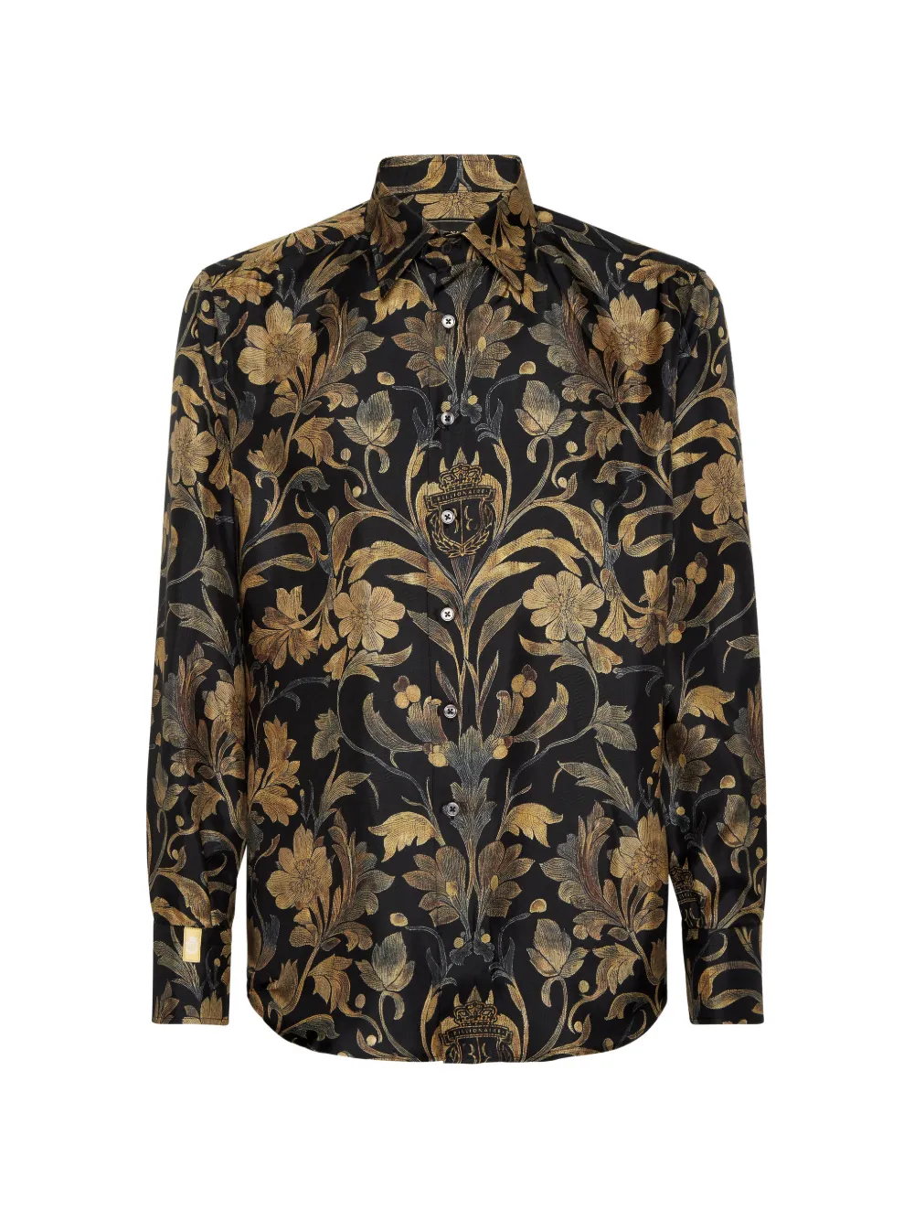 Billionaire Baroque-print shirt