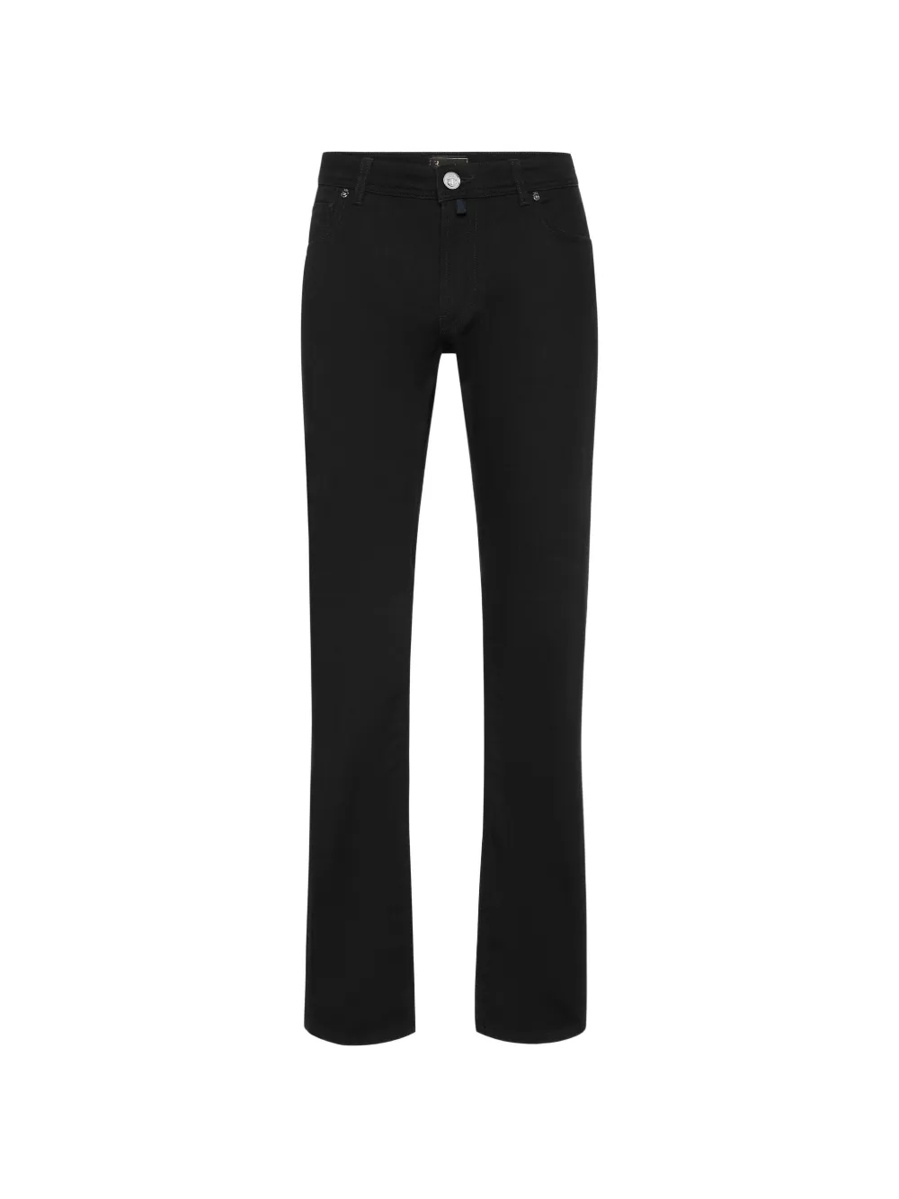 Billionaire embroidered five-pocket jeans