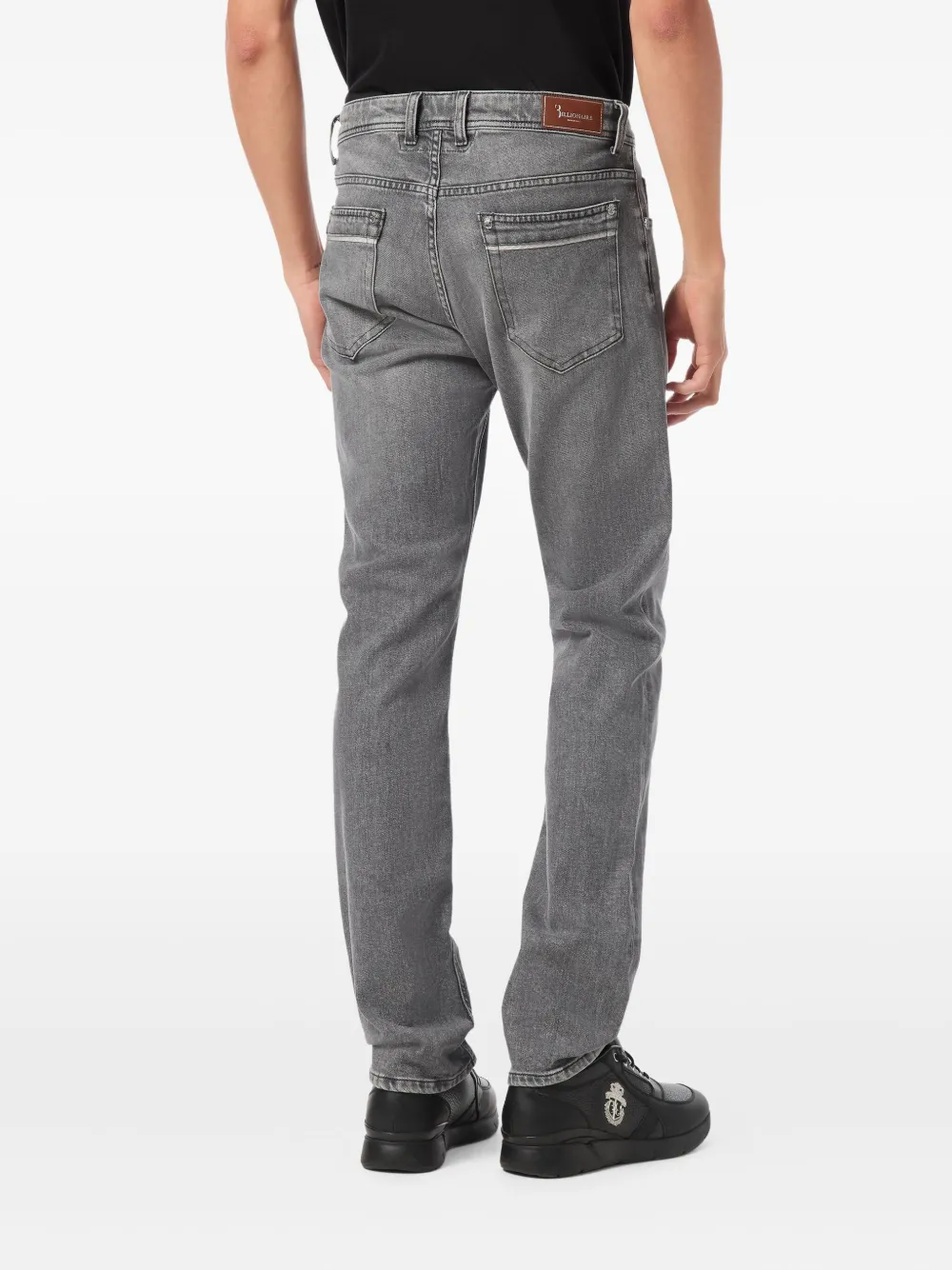 Billionaire Straight jeans met vijf zakken Grijs