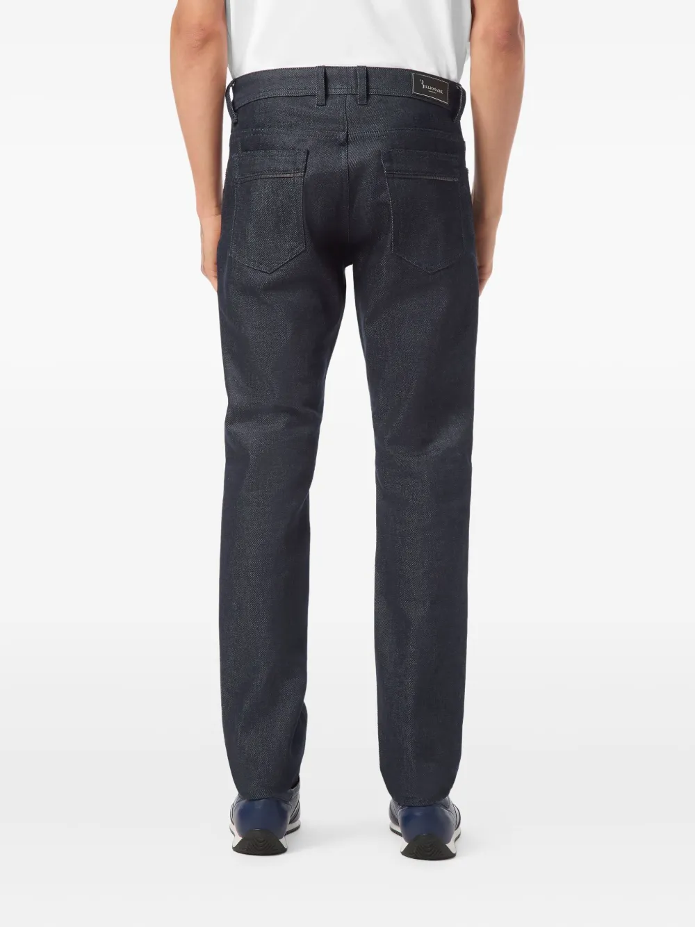 Billionaire Elaphe jeans met vijf zakken Blauw
