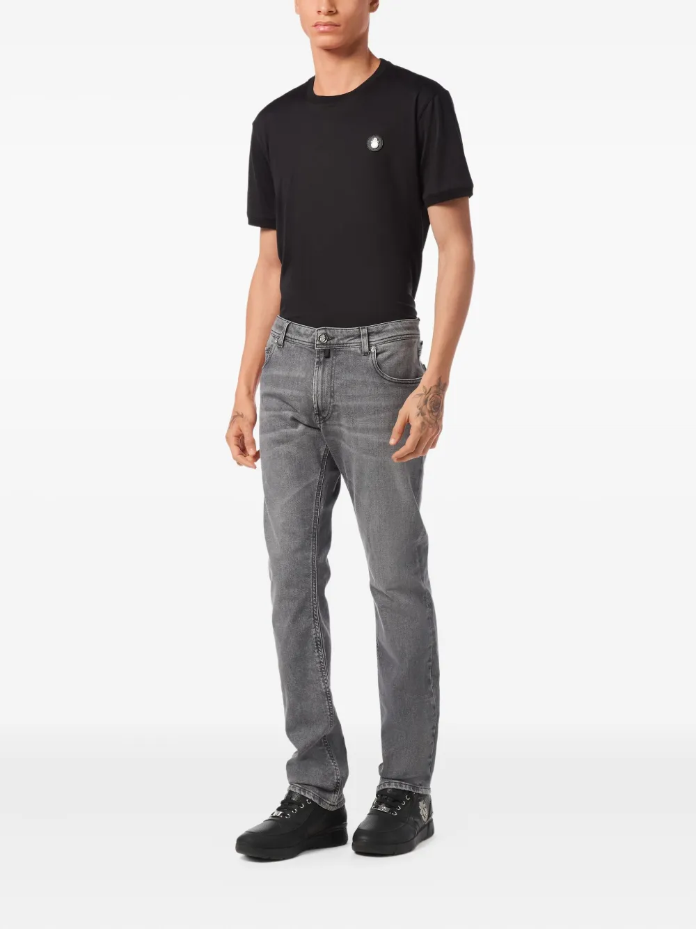 Billionaire five-pocket jeans Grijs