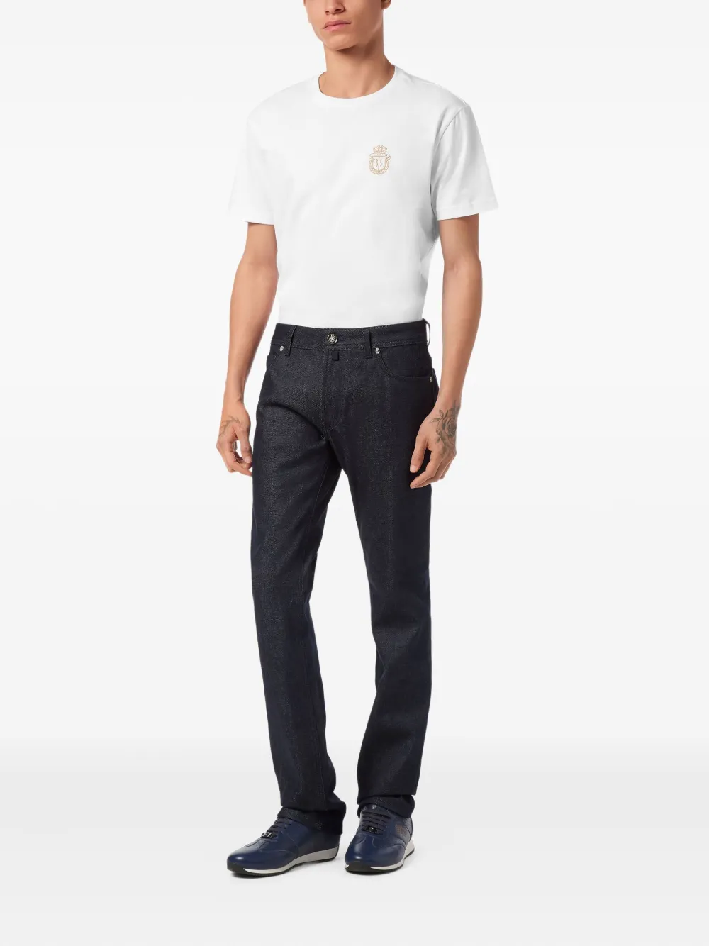 Billionaire Daddy jeans met vijf zakken - Blauw