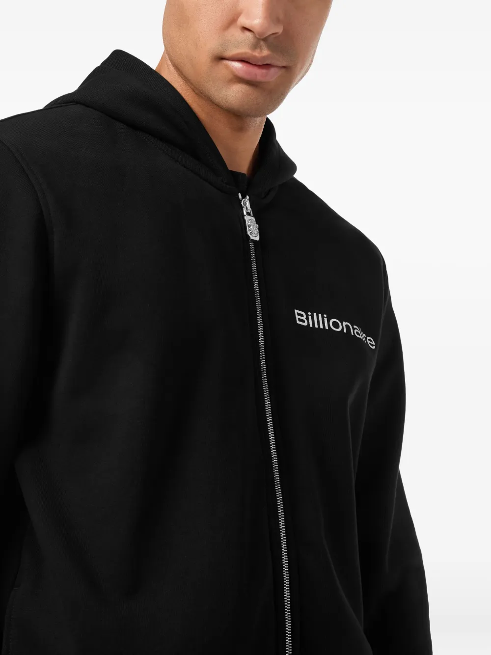 Billionaire Hoodie met logoprint Zwart