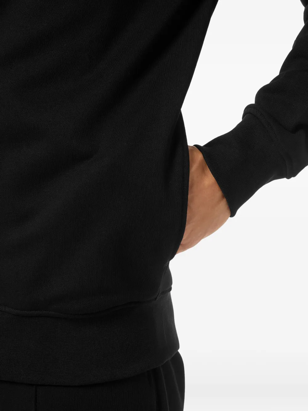 Billionaire Hoodie met logoprint en rits Zwart