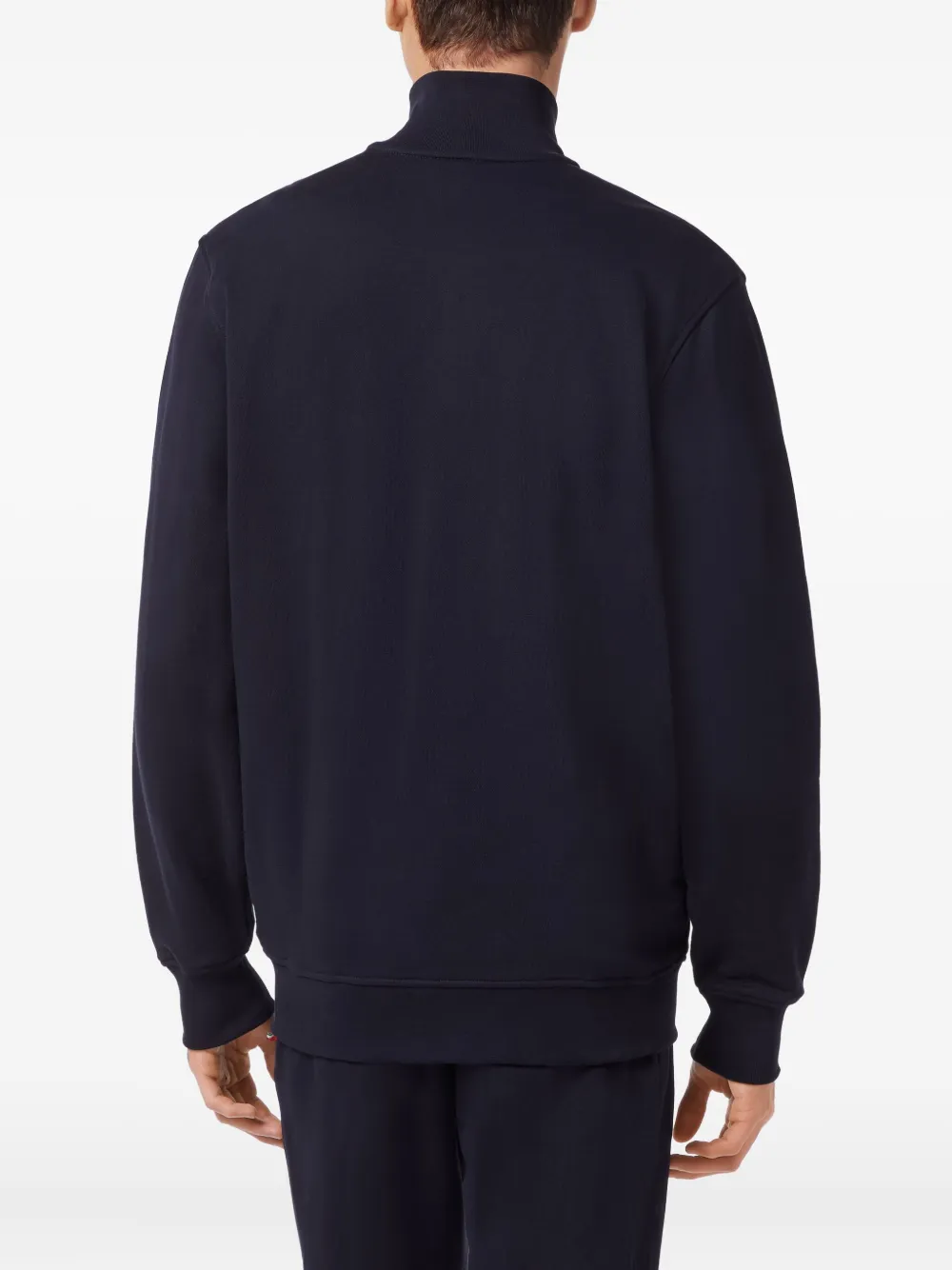  Billionaire Logo-patch Zip-up Sweatshirt - Blue 