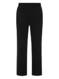 Billionaire logo-print track pants - Black