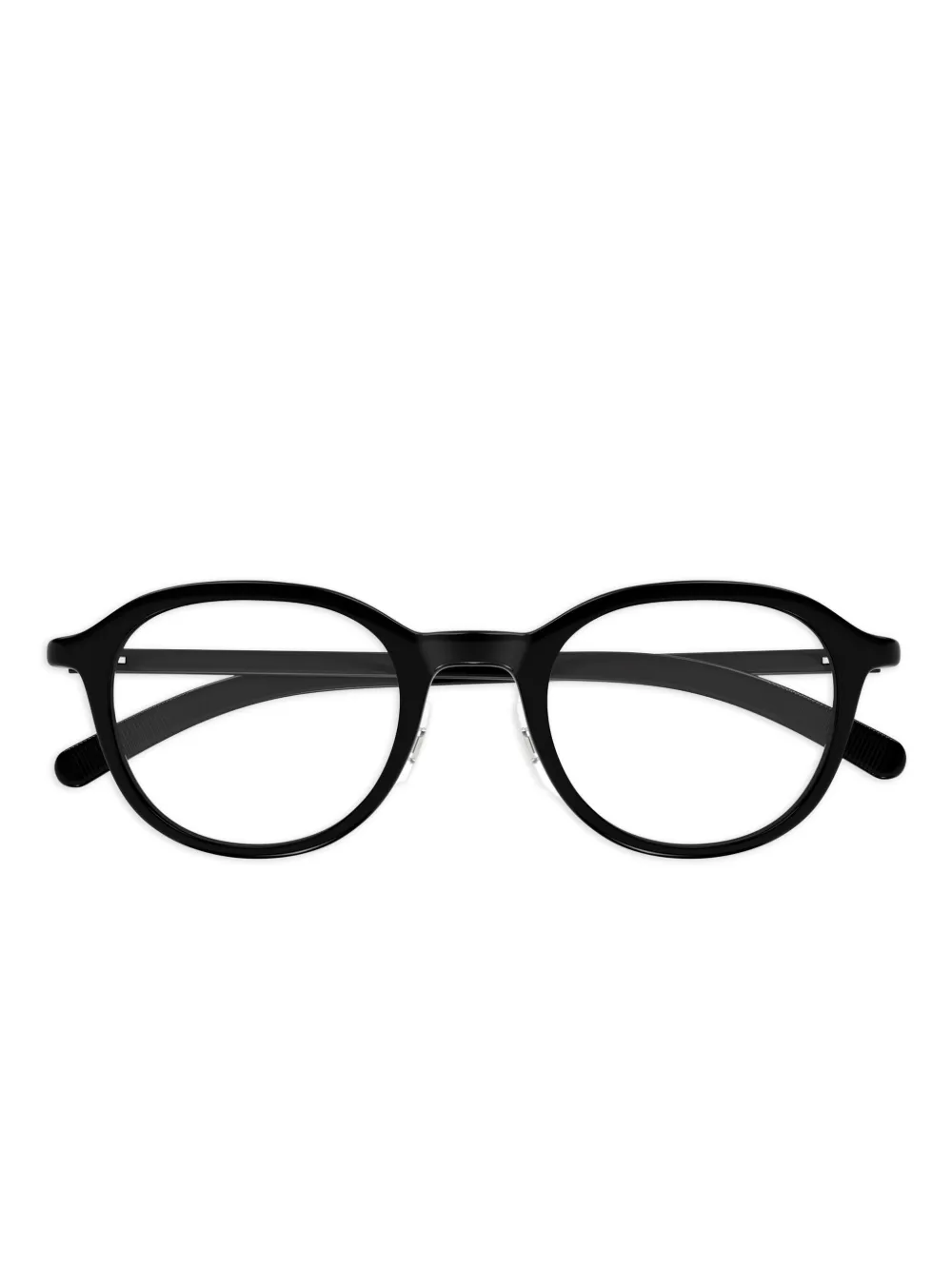 MONT BLANC EYEWEAR Occhiali tondi - Nero