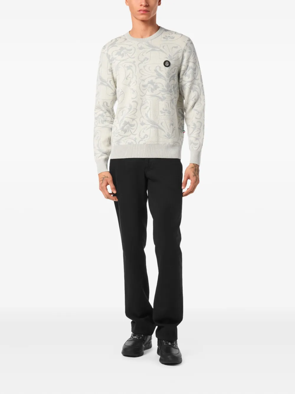 Billionaire wool sweater Wit