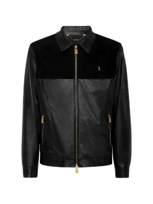 Dolce & Gabbana ロゴ レザージャケット | ブラック | FARFETCH JP