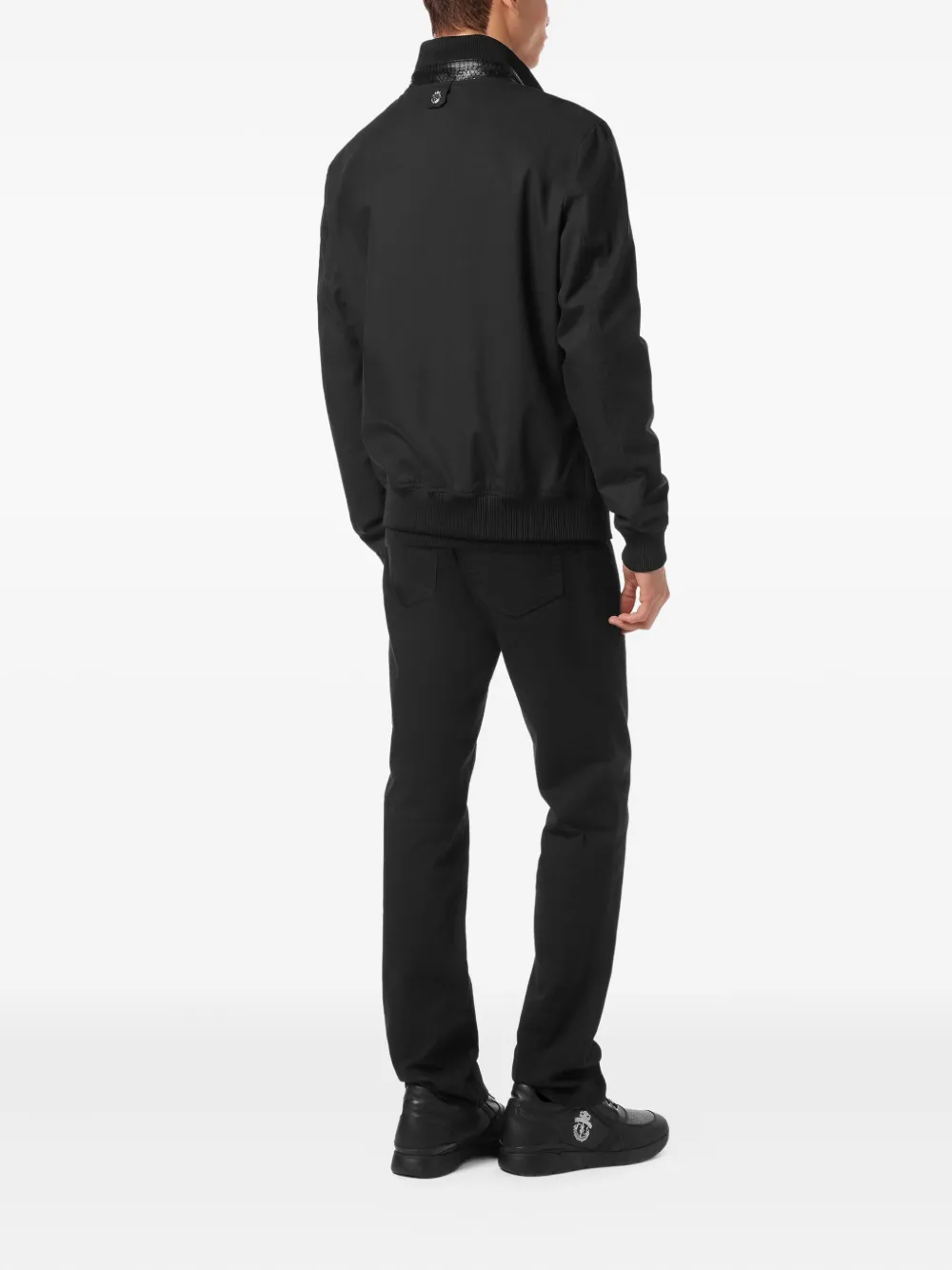 Billionaire Jack met logopatch Zwart