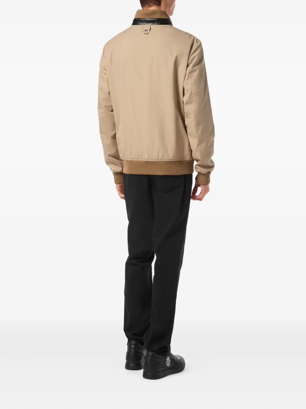 Billionaire Jack met logopatch Beige