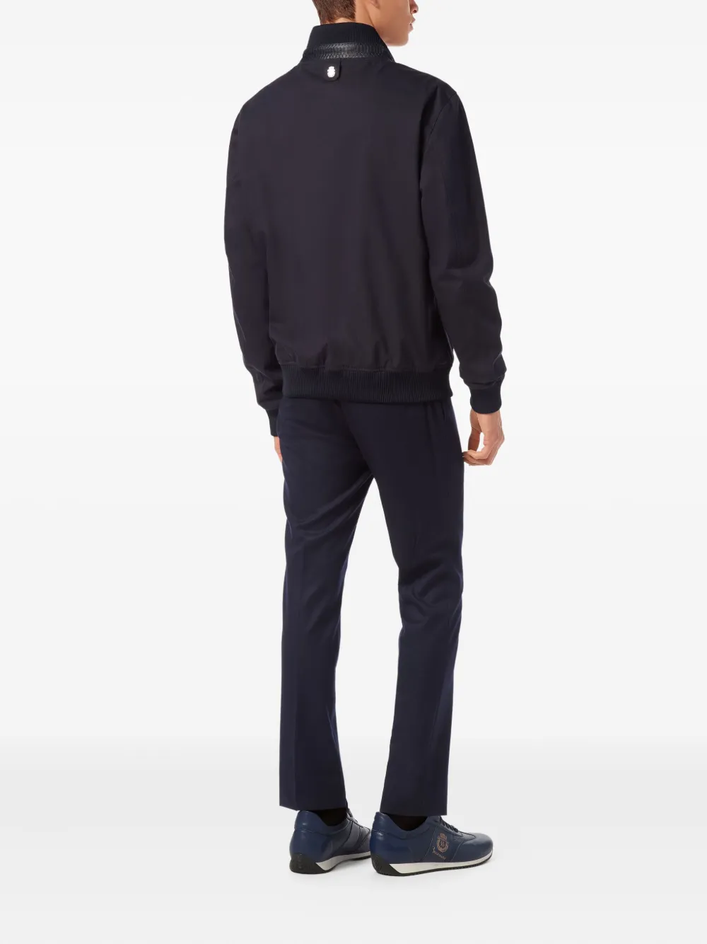 Billionaire Jack met logopatch Blauw