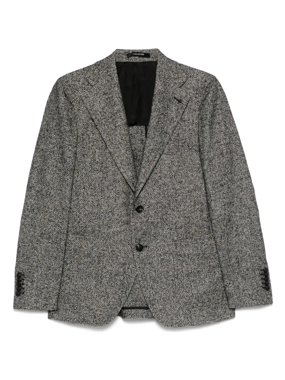 Tagliatore Blazer met enkele rij knopen Zwart