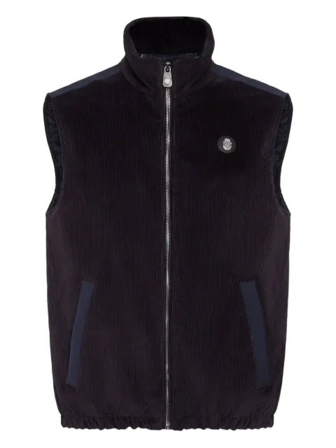 Billionaire logo-patch gilet 