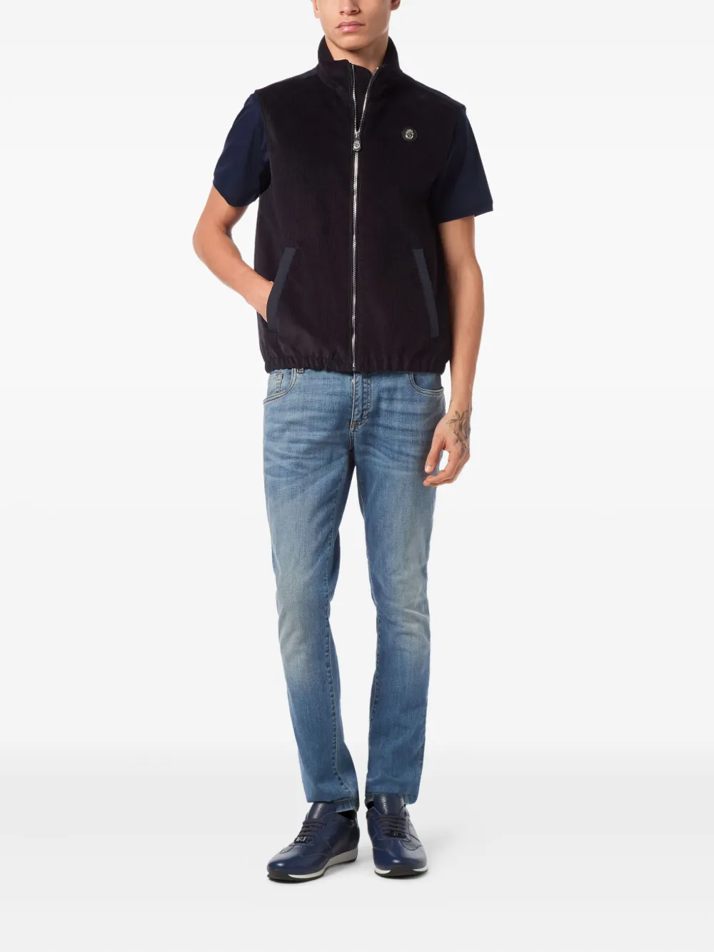 Billionaire logo-patch gilet | Waistcoats & Gilets | Image 2