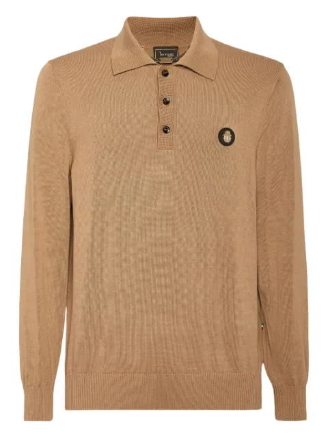 Billionaire logo-appliqué polo shirt 