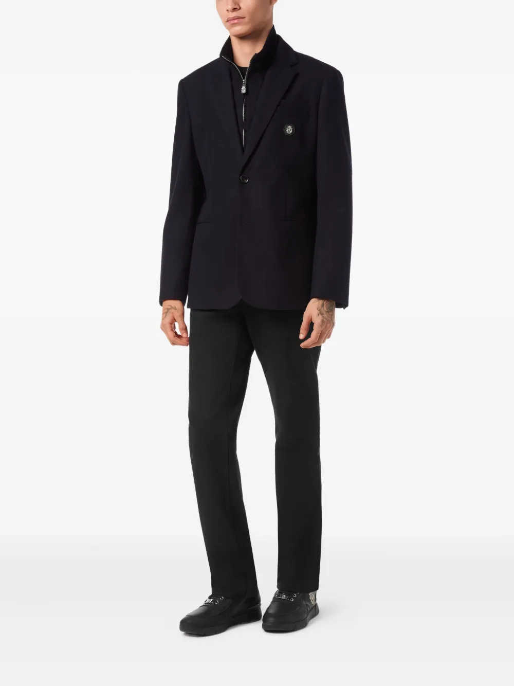 Billionaire logo-patch blazer | Blazers | Image 2