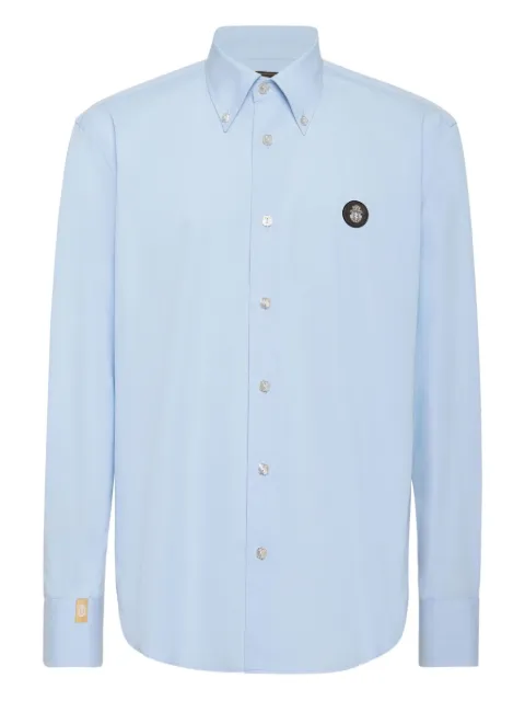 Billionaire Camicia in cotone con colletto alla francese