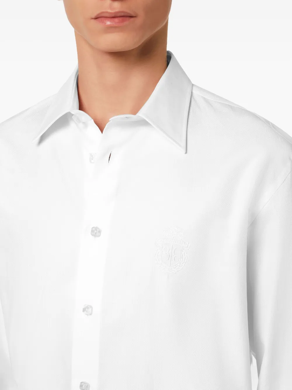 Billionaire cotton shirt Wit