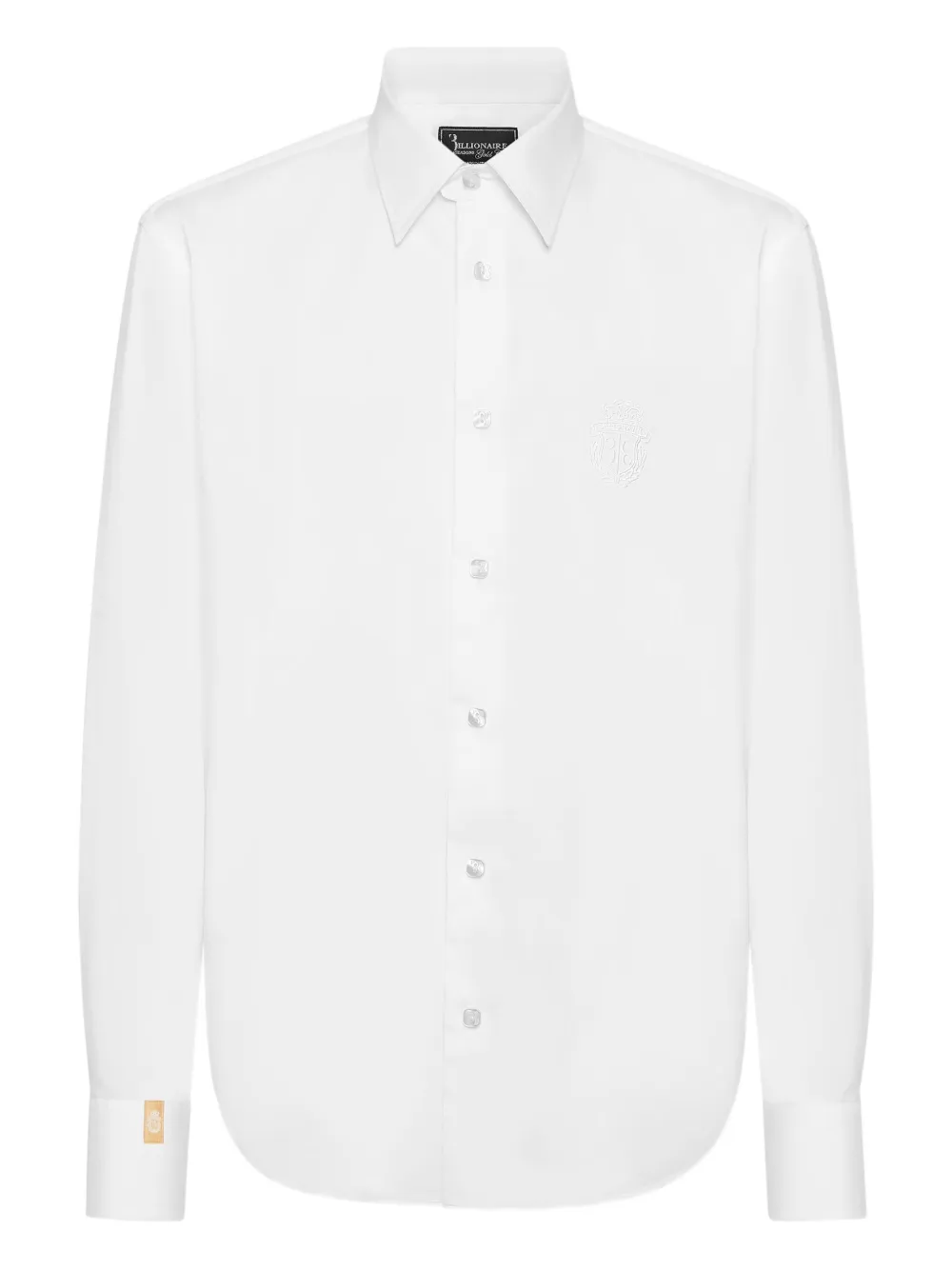Billionaire cotton shirt Wit
