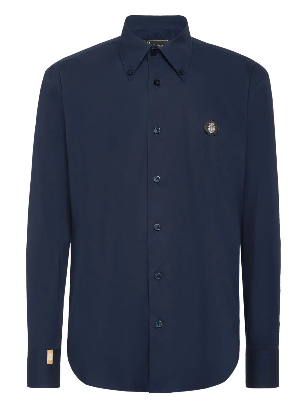Billionaire Cotton-blend Shirt In Blue