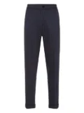 Billionaire pinstripe-pattern trousers - Blue
