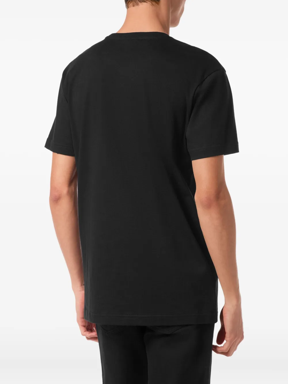 Billionaire Flags T-shirt met ronde hals Zwart