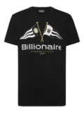 Billionaire Flags round-neck T-shirt - Black