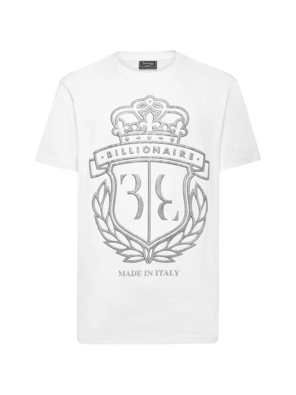 Billionaire Crest round-neck T-shirt