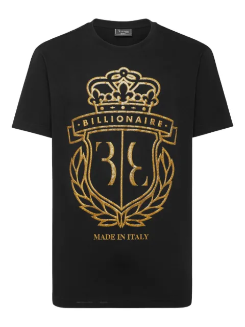 Billionaire Crest round-neck T-shirt