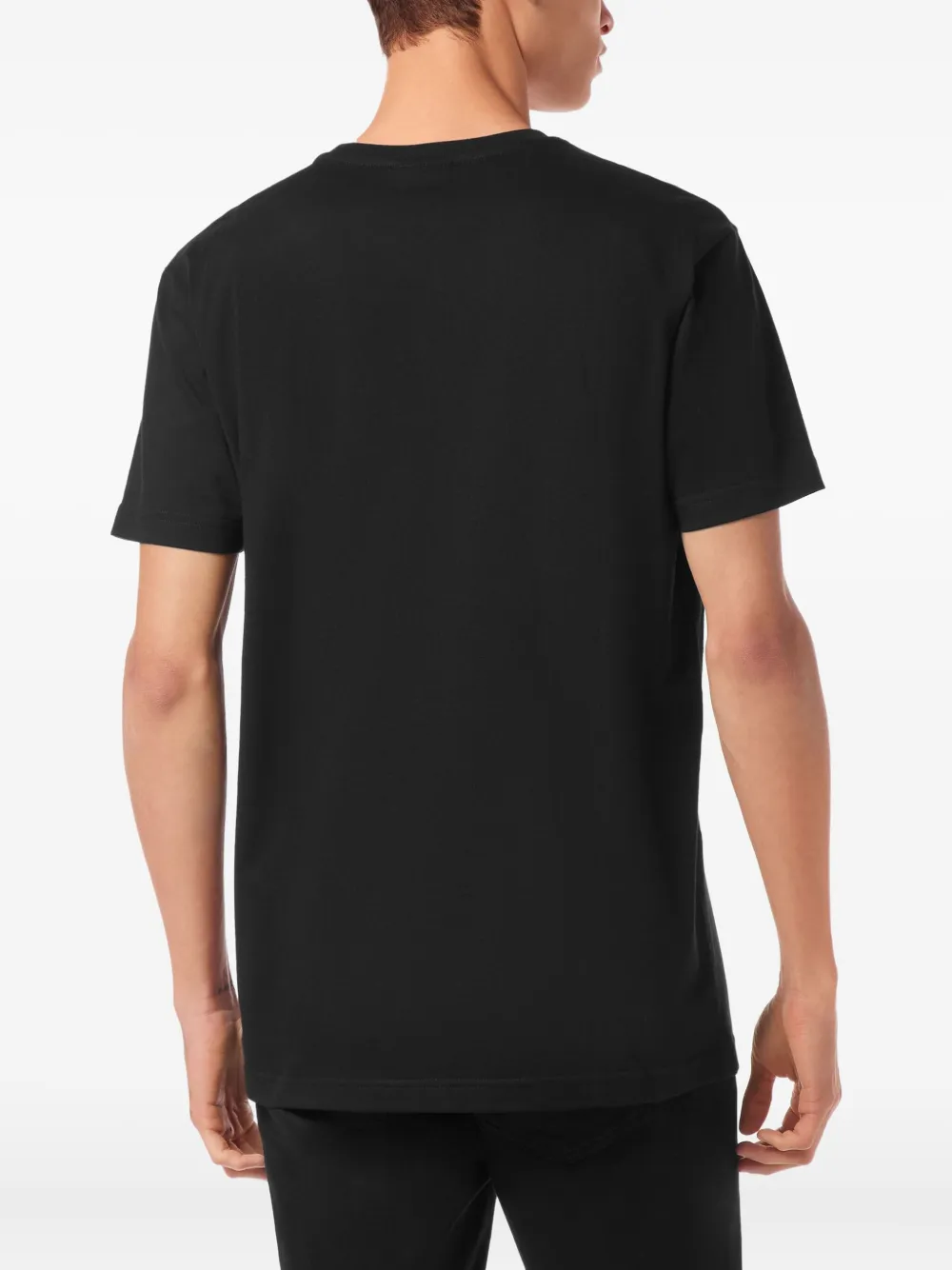 Billionaire Crest T-shirt met ronde hals Zwart