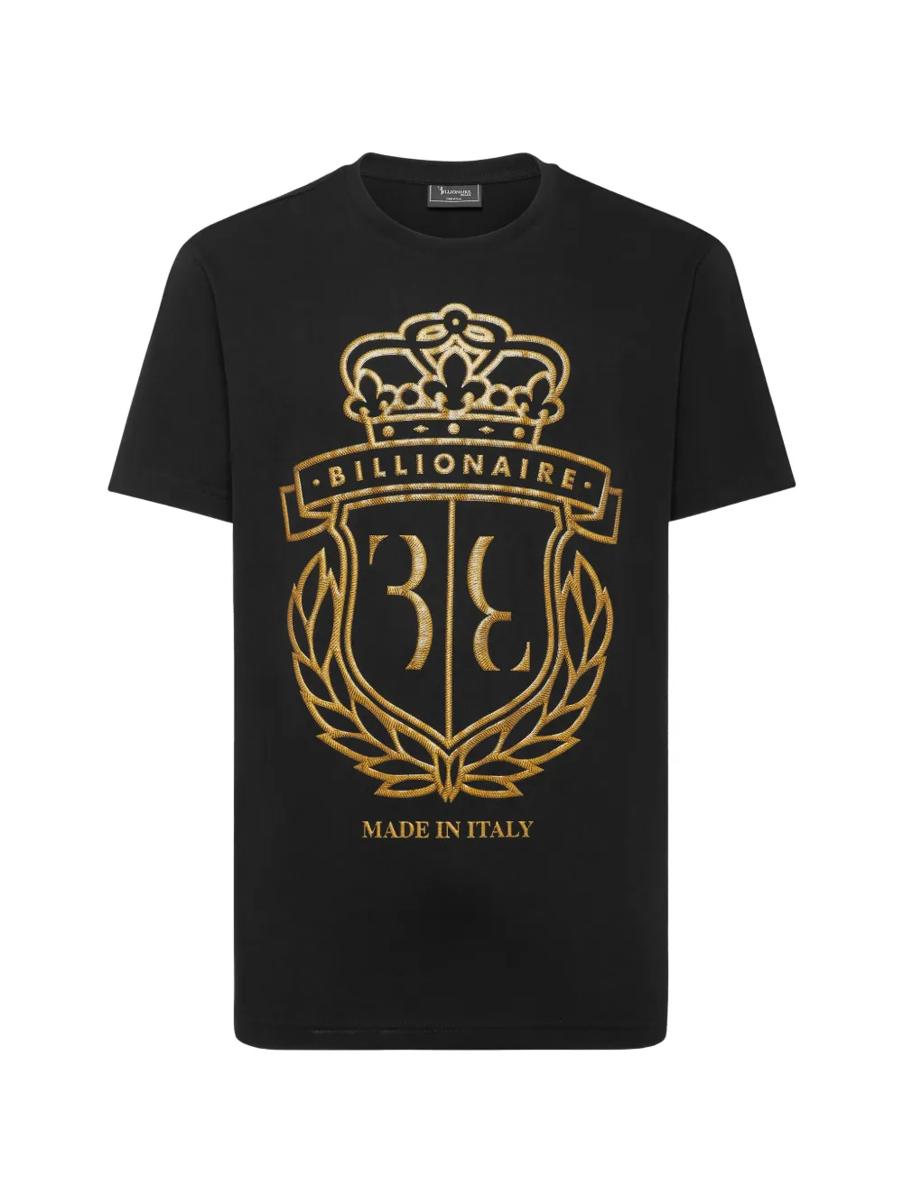 Billionaire Crest round-neck T-shirt