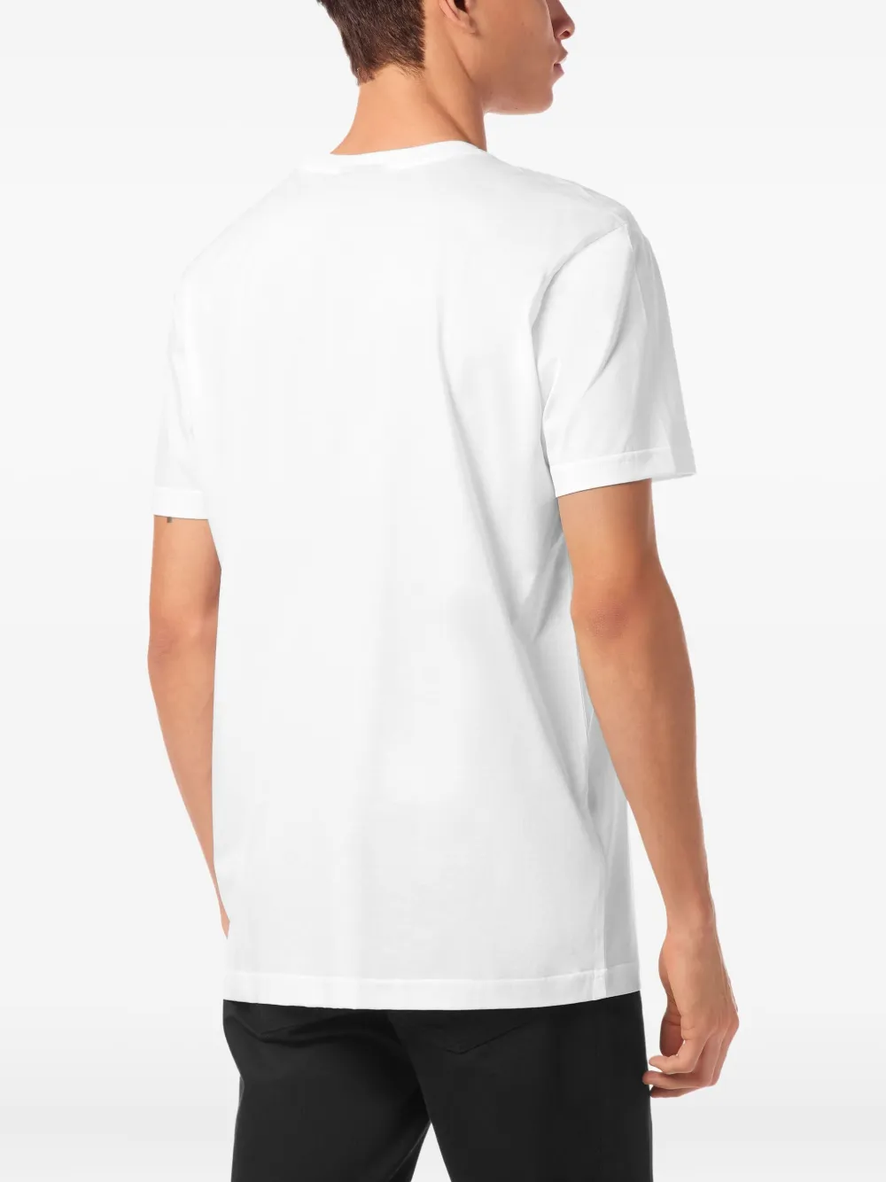 Billionaire Crest round-neck T-shirt Wit