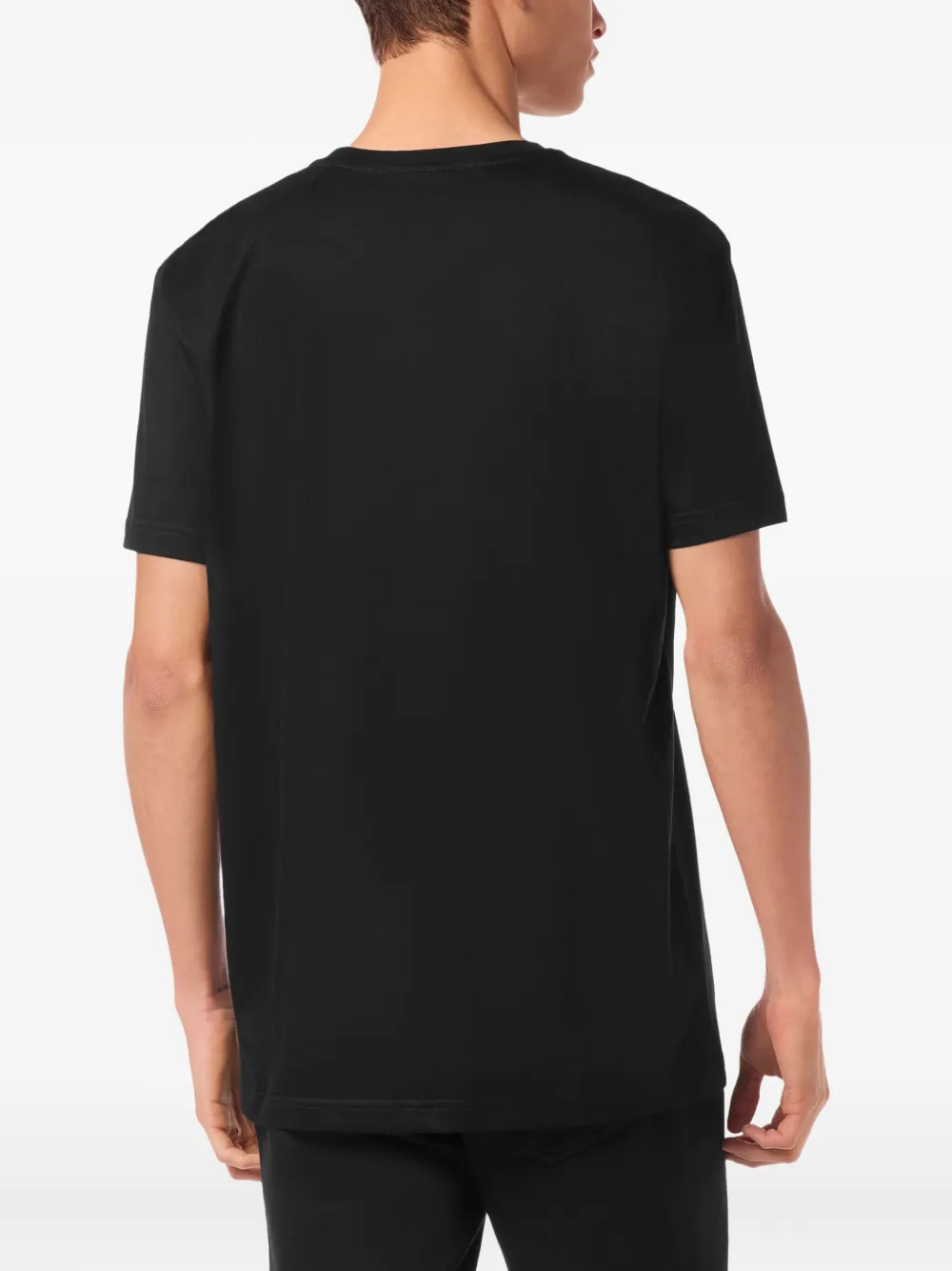 Billionaire Crest round-neck T-shirt Zwart