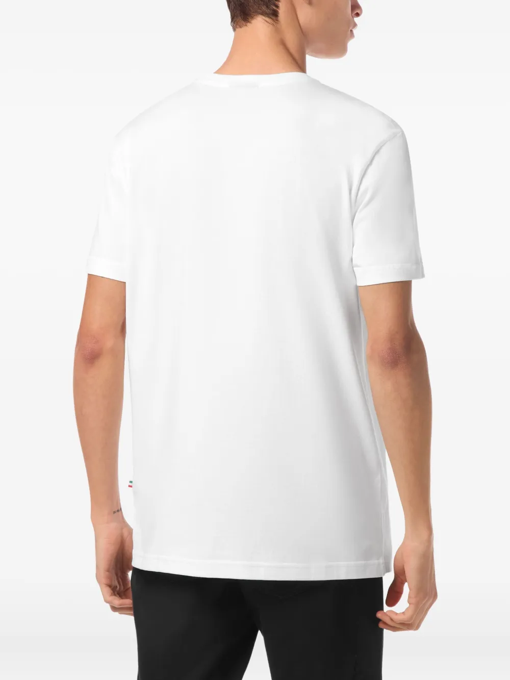 Billionaire T-shirt met logoprint Wit