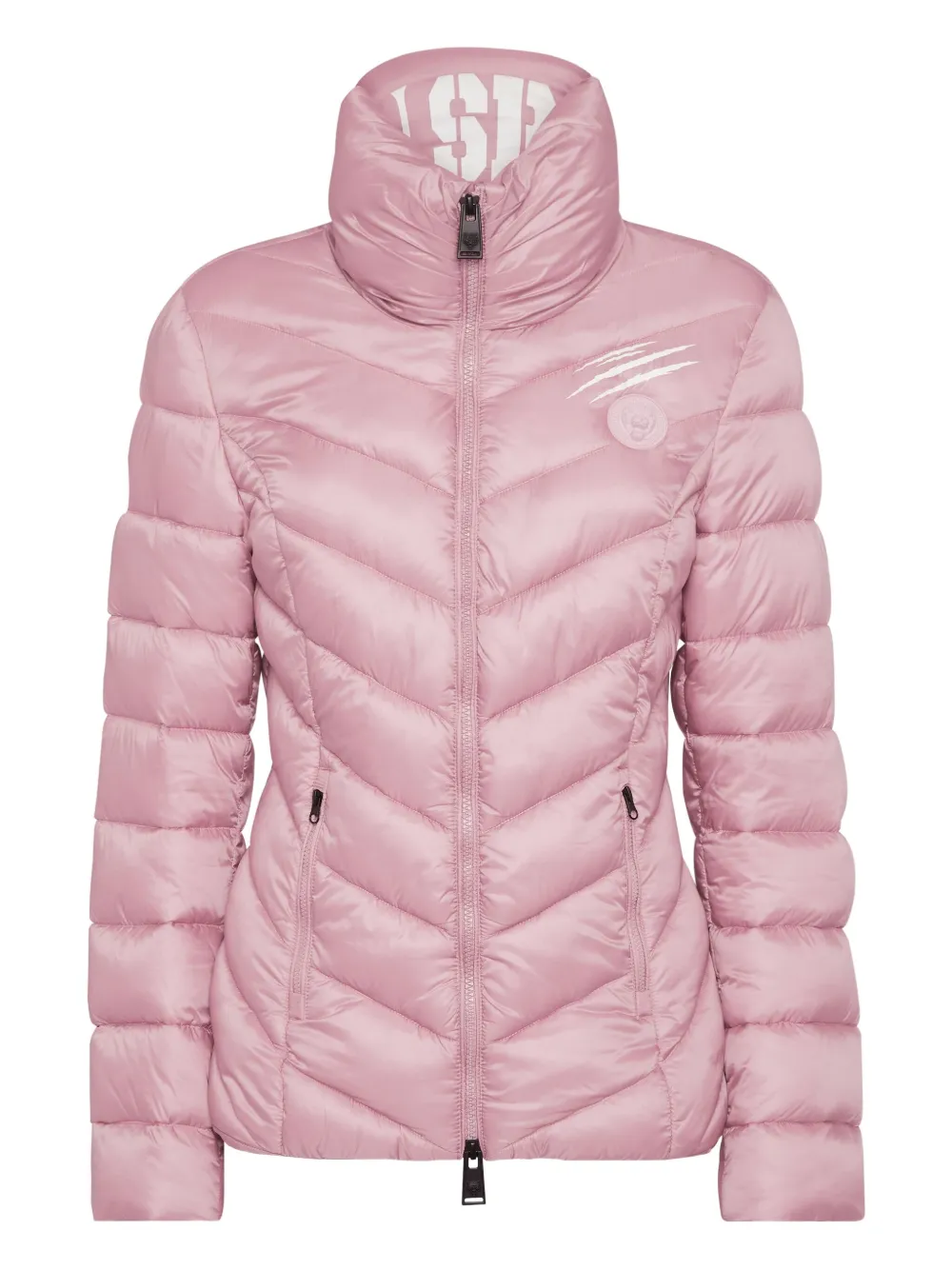 Plein Sport Piumino trapuntato - Rosa