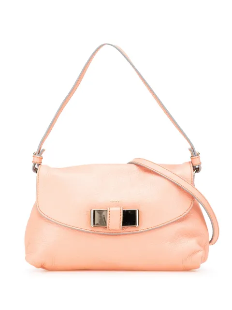 Chloé Pre-Owned bolsa satchel Lily Bow de piel 2012