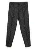 Tagliatore check-pattern trousers - Grey