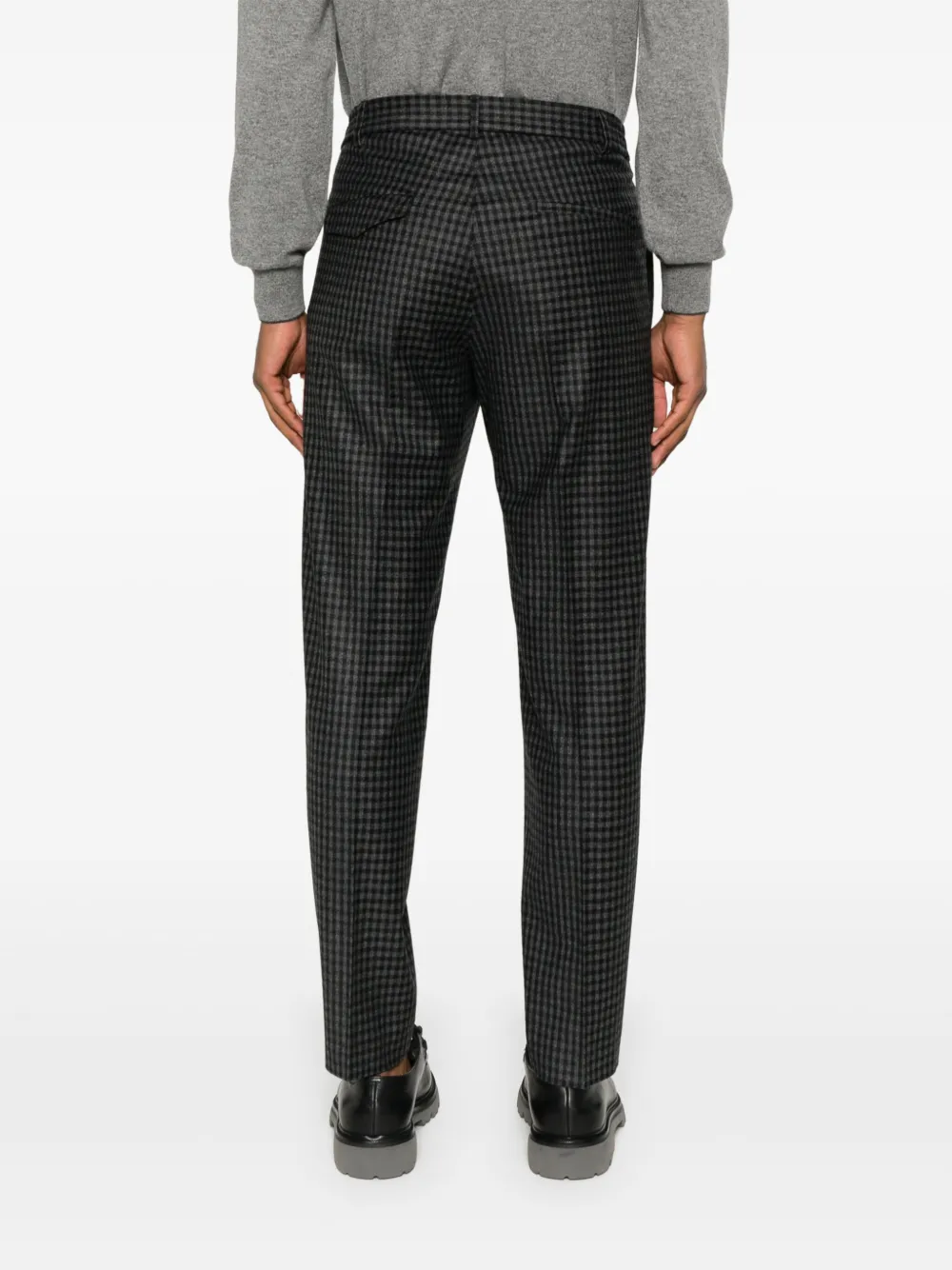 TAGLIATORE CHECK-PATTERN TROUSERS