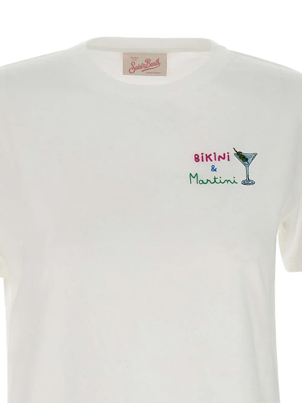 MC2 Saint Barth Emilie Bikini&Martini T-shirt Wit