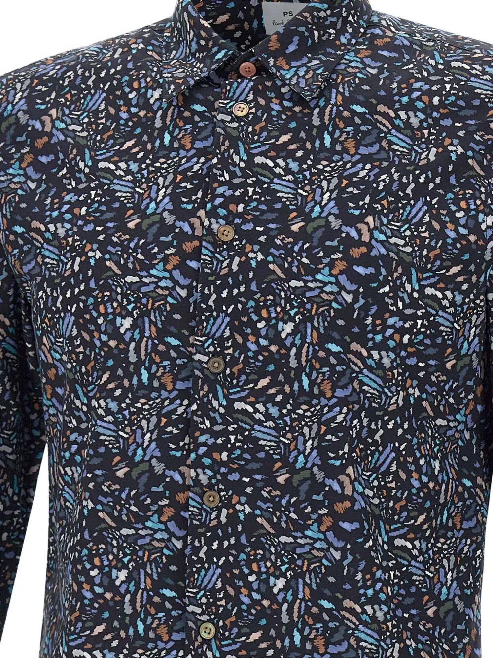 PAUL SMITH JACARANDA-PRINT SHIRT
