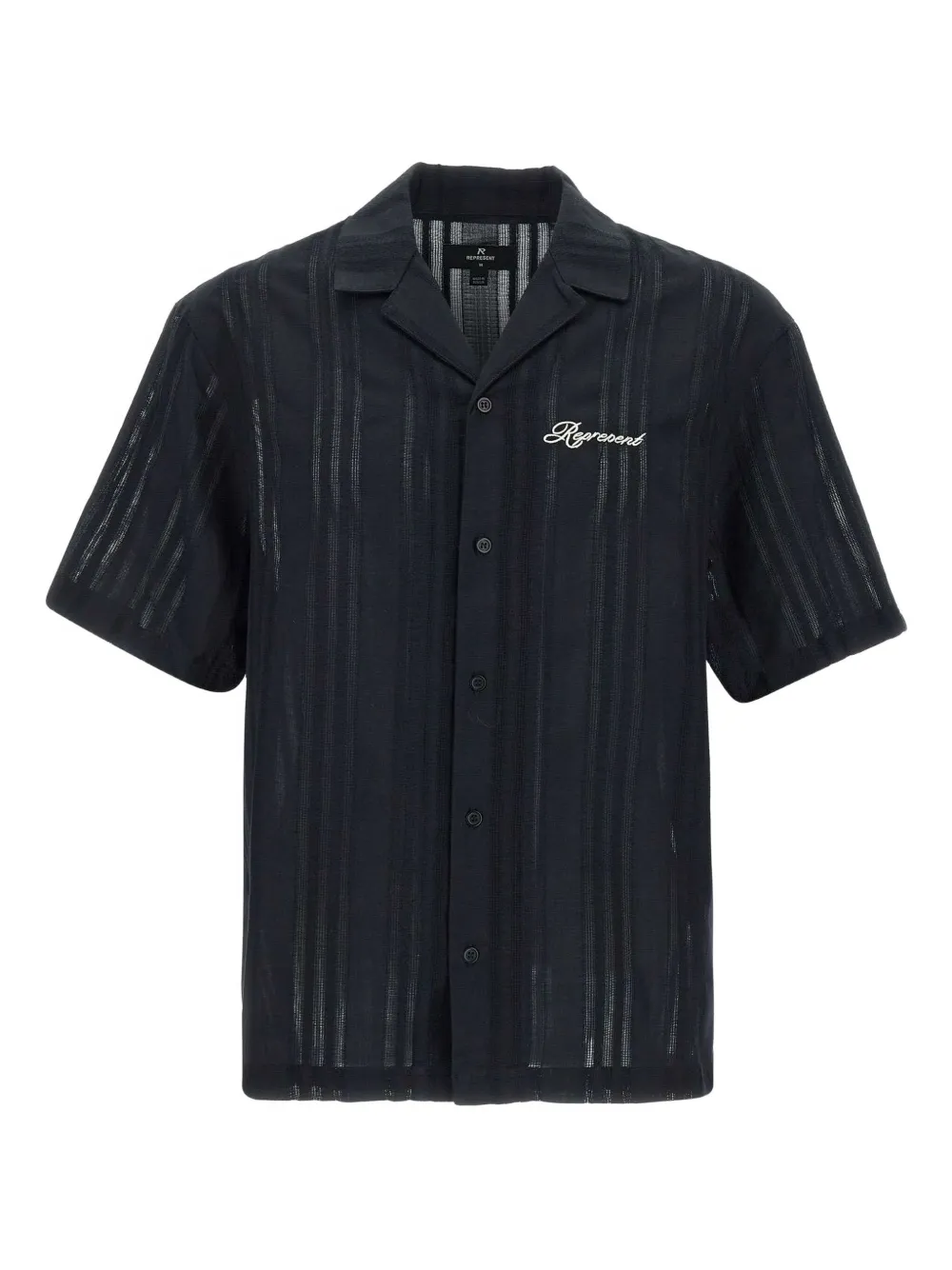 Represent camisa con logo bordado | negro | Image 1