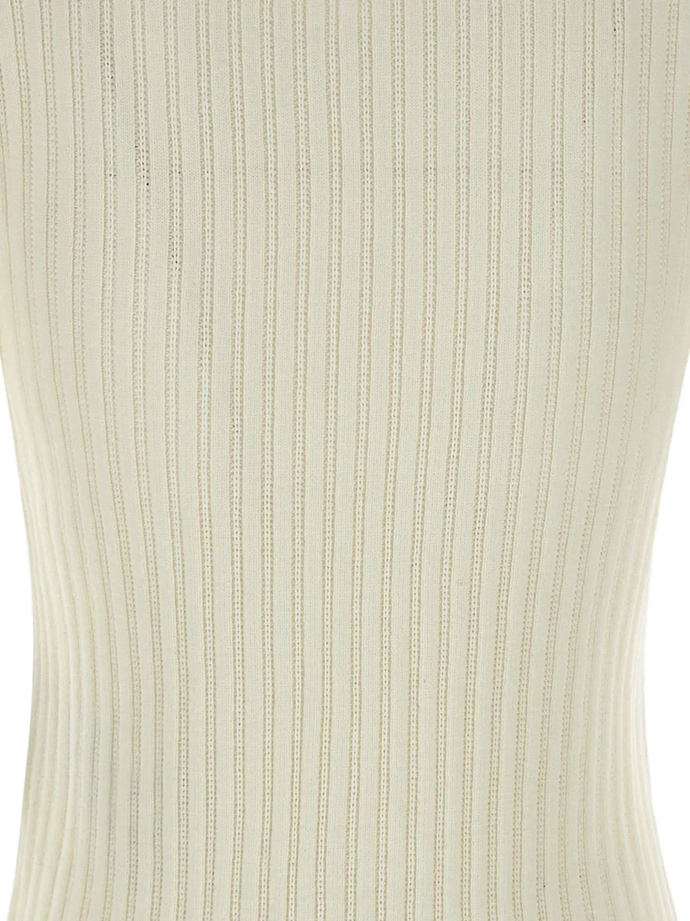 REMAIN Gebreid T-shirt Beige