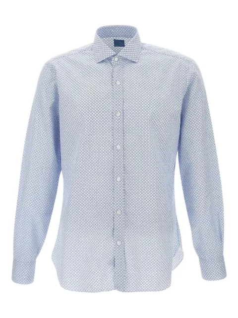 Barba camisa con estampado gráfico