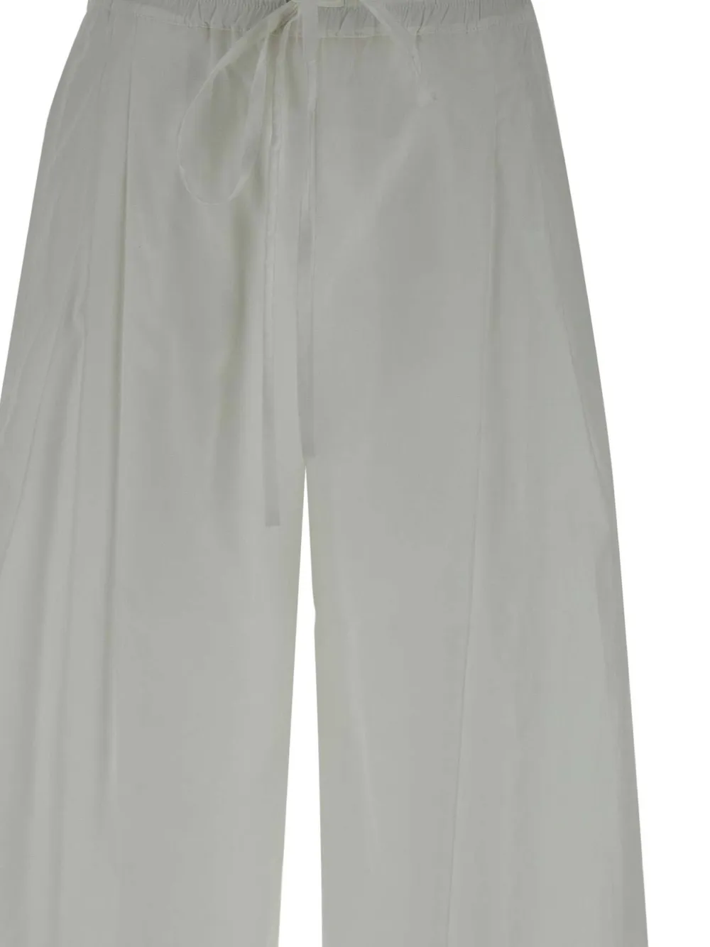 THE ANDAMANE Broek met wijde pijpen Wit