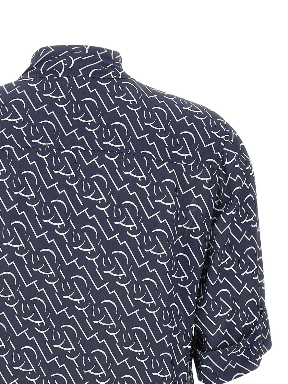 LIU JO Shirt met monogram Blauw